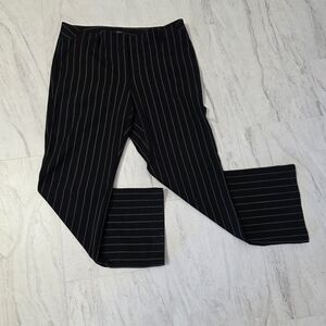 LOFT Black Pinstripe Women's Trousers